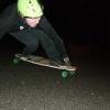 night longboarding